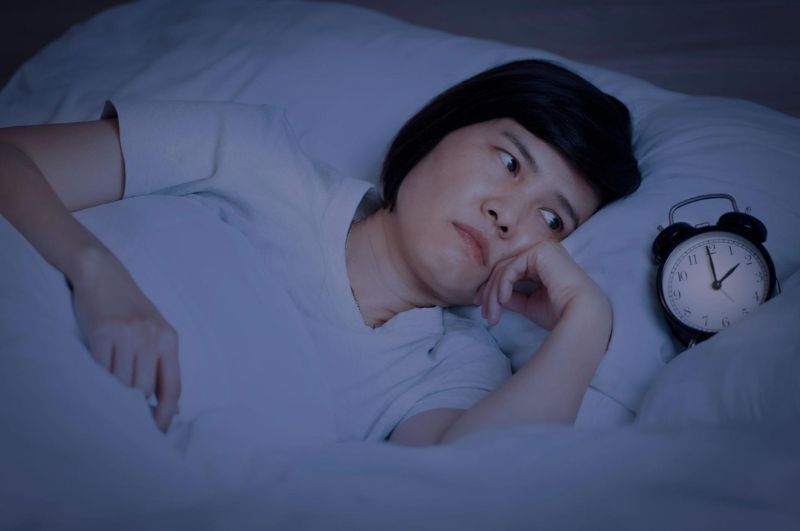 Giảm nội tiết tố gây mất ngủ