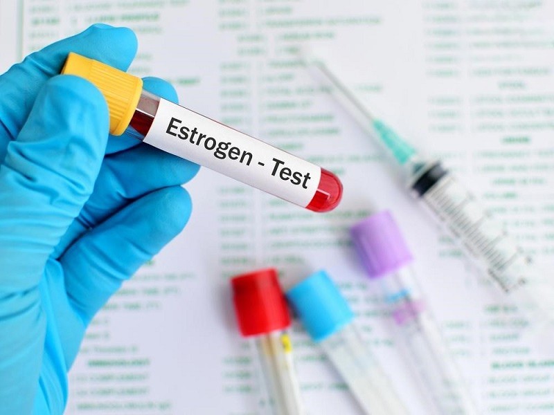 Mẫu máu dùng để xét nghiệm nội tiết tố estrogen