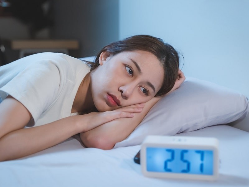 Mất ngủ triệu chứng thường gặp khi phụ nữ có vấn đề về kinh nguyệt