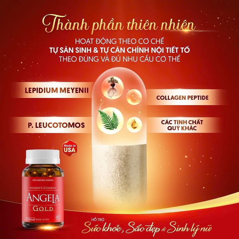 Viên uống Angela Gold