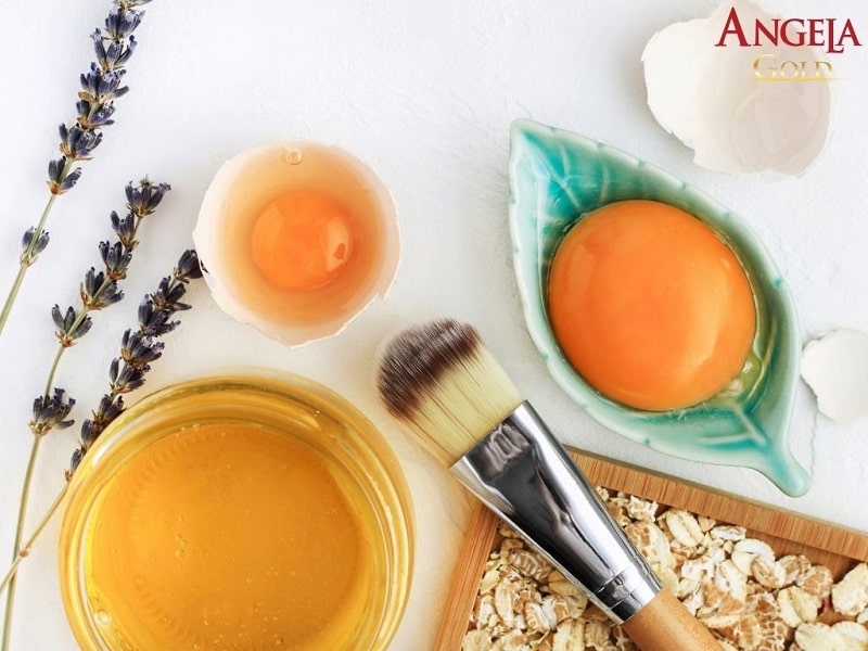Mặt nạ trị nám da từ lòng đỏ trứng gà và bột yến mạch