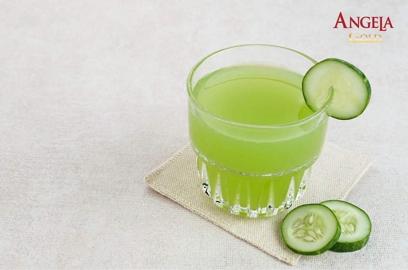 Uống nước ép dưa leo trị nám