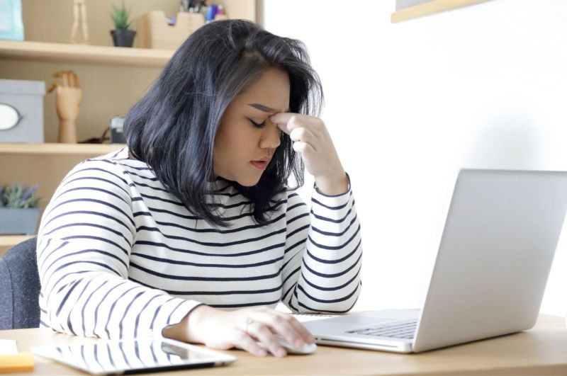 Căng thẳng, stress kéo dài cũng là nguyên nhân gây tăng cân tiền mãn kinh