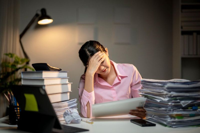Căng thẳng, lo âu kéo dài có thể là nguyên nhân gây chậm kinh, trễ kinh