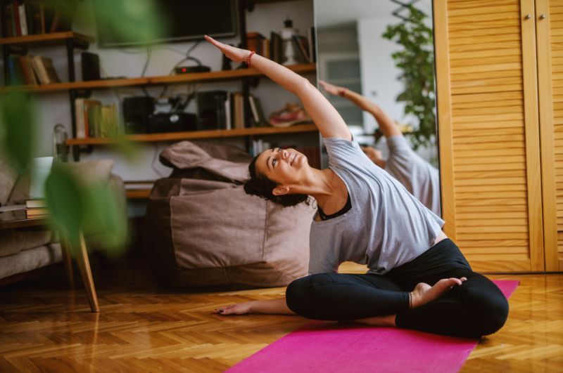 Tập yoga giúp cân bằng nội tiết, cải thiện chậm kinh khi cho con bú