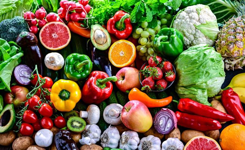 rau củ quả và trái cây