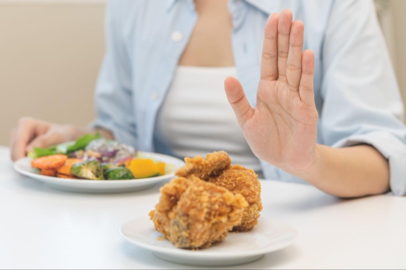 nói không với đồ ăn nhanh