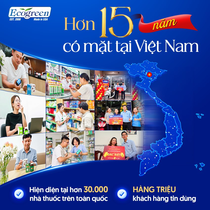 phủ rộng khắp Việt Nam